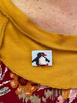 Prendedor pequeño pingüino1