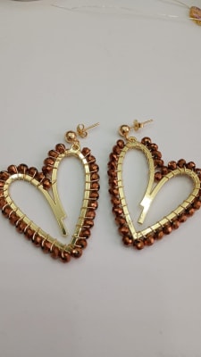 Aros Maxi Corazón chocolate1