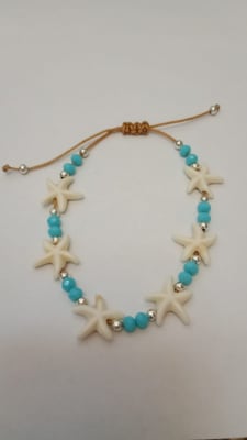 Pulsera estrella blanca1