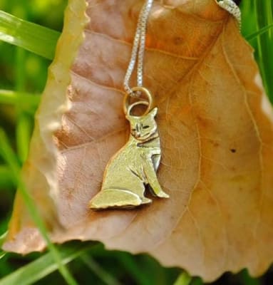 Colgante de zorro chilla1