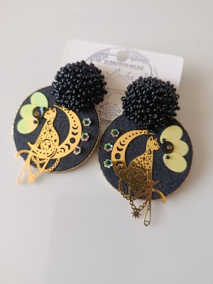 Aros gatitos negros1