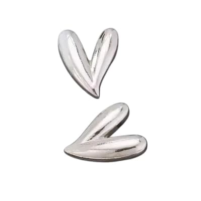 Aro Corazón plata1