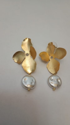 Aro Flor Perla1