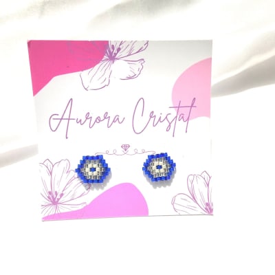 Aros Ojo de Horus azul1