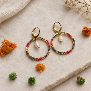 Aros circular dorado1