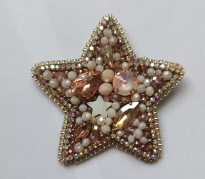 Prendedor estrella dorada1