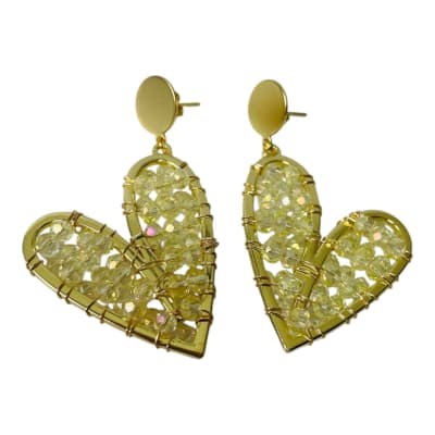 Aro Maxi Corazón verde claro1