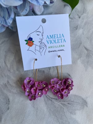 Corazón multi flor rosa1