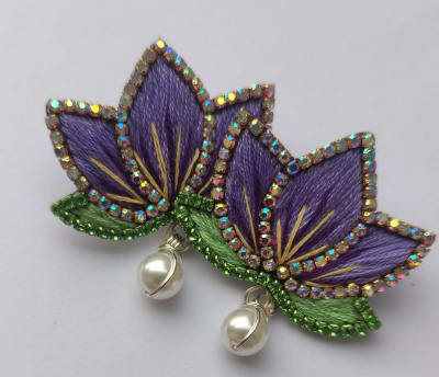 Flor de loto lila1