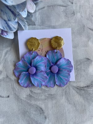 Maxi flor celeste lila1