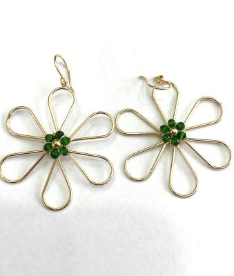 Aro Maxi flor verde1