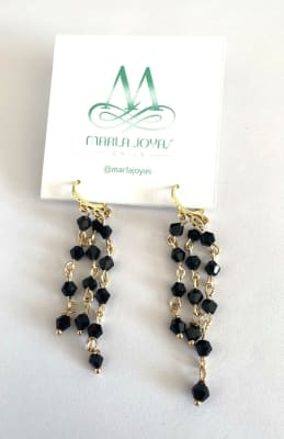 Argolla cascada negro1