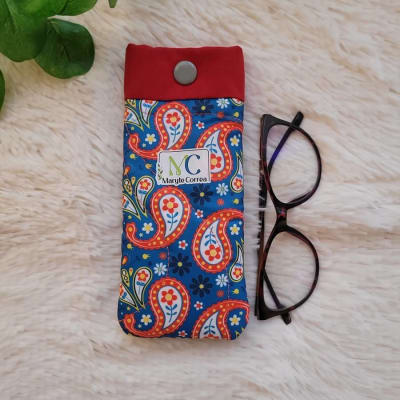 Estuche para lentes - Celeste1