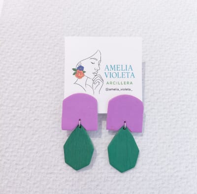 Aros Morado y verde grande1