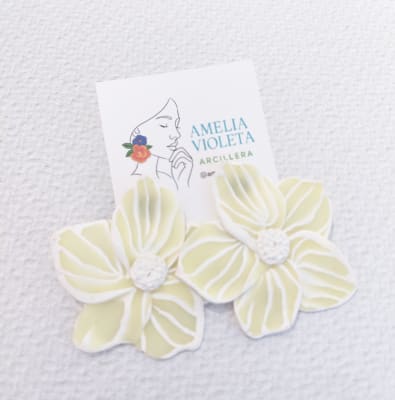 Aros Maxi flor traslúcidas1