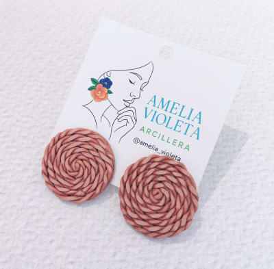 Aros Círculo tejido1