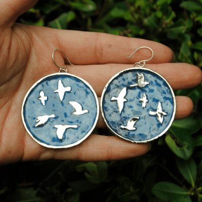 Aros Pajaritos volando 21