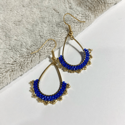 Aros Gota azul1