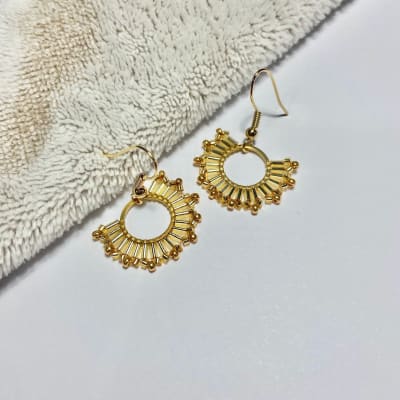 Aros Alelí dorado1