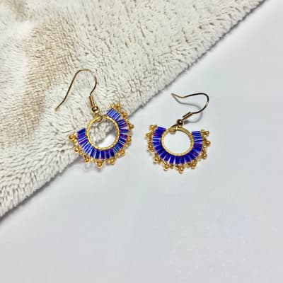 Aros Alelí azul1