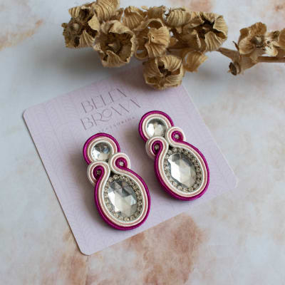 Aros Dobles magenta1