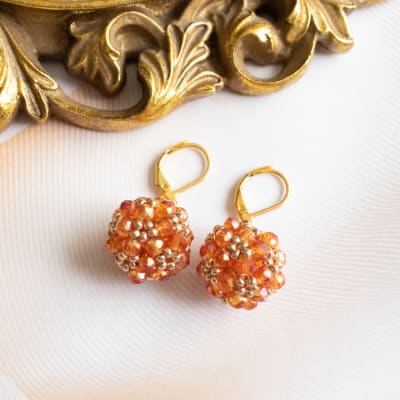 Aros Esfera Corta terracota claro1