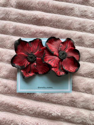 Aros Flor Simple Mediana1