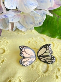 Aros Mariposa S verde tornasol1