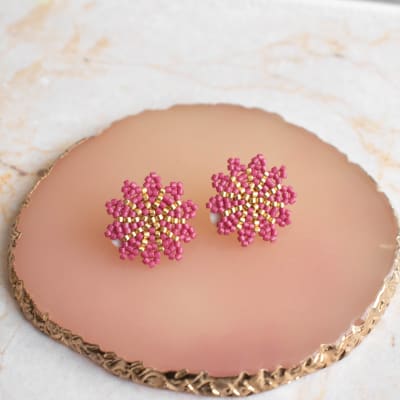 Aros Mónaco Click granate1