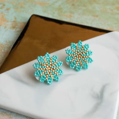 Aros Mónaco Click turquesa1