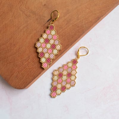 Aros Colmena rosado1