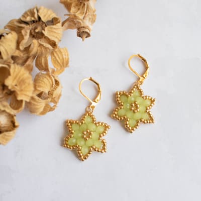 Aros Lilium verde agua1