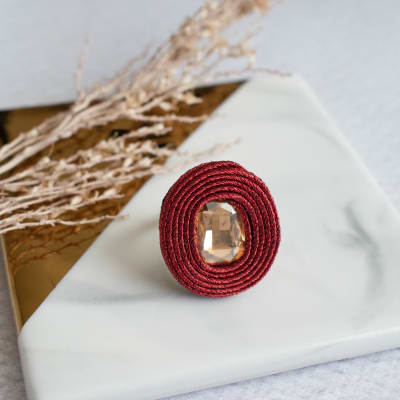 Anillo Gema dorado1