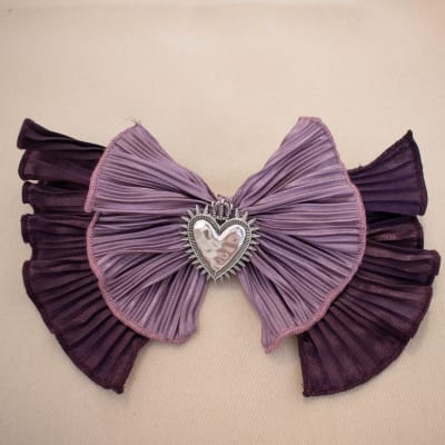 Traba Corbatín morado y lila1