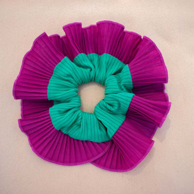 Bamba simple magenta y verde claro1