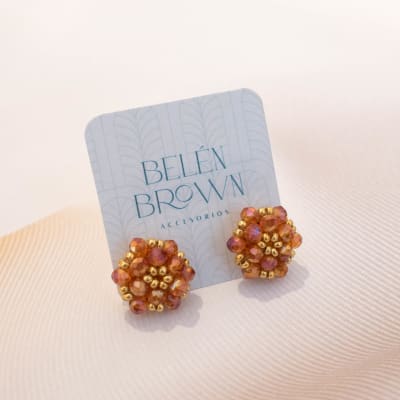 Aros Tiny terracota traslúcido1