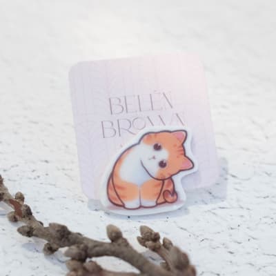 Pin TR Gato curioso1