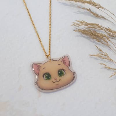 Collar TR Gato beige1