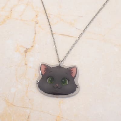Collar TR Gato gris1
