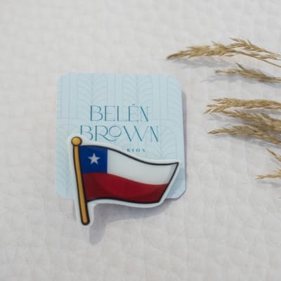 Pin TR Bandera Chile1