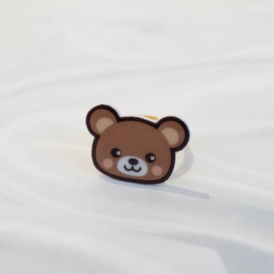 Anillo ajustable TR oso pardo1