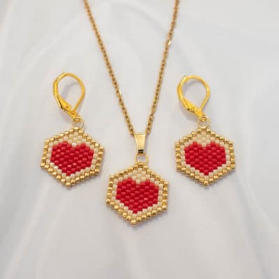 Conjunto Amour rojo1