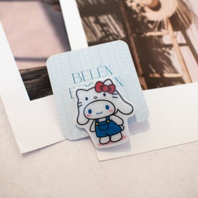 Pin TR Cinnamoroll  con gorro de Kitty1