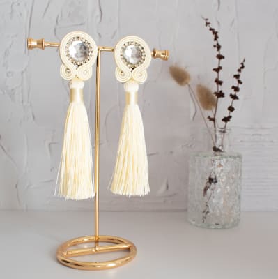 Aros Fleco blanco crema1