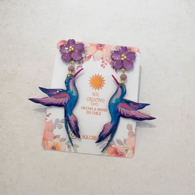 Colibrí Colita Maxi Flor1