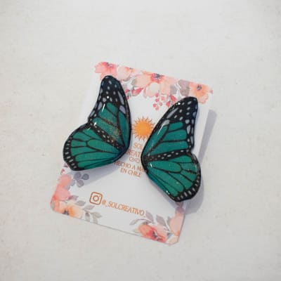 Mariposa alitas verde1