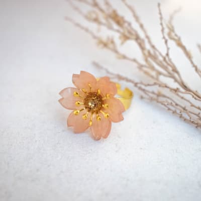 Anillo ajustable Sakura1