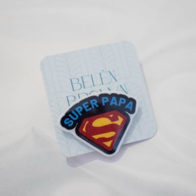 Pin Super papá1