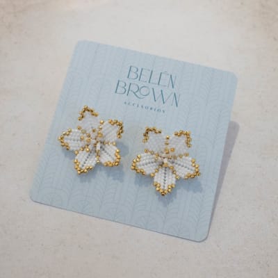 Aros Lily blanco1