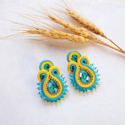 Aros Turquía calipso y amarillo1